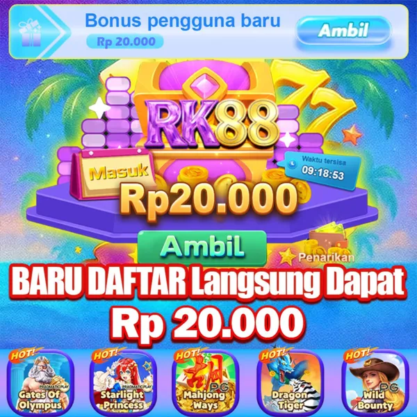 RK88 Slot Anti Rungkad Indonesia